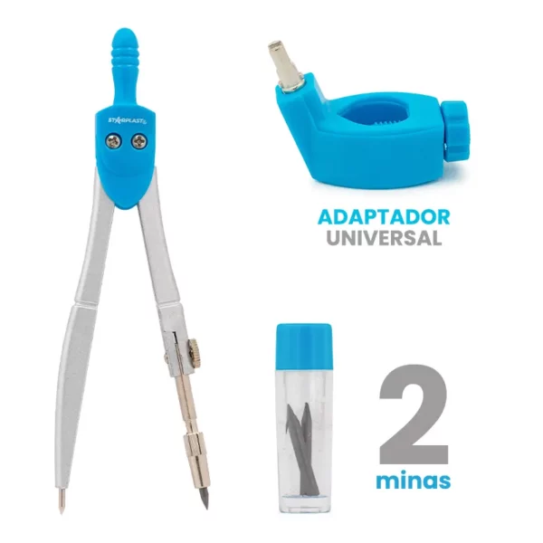 Compás con adaptador y minas - Imagen 2