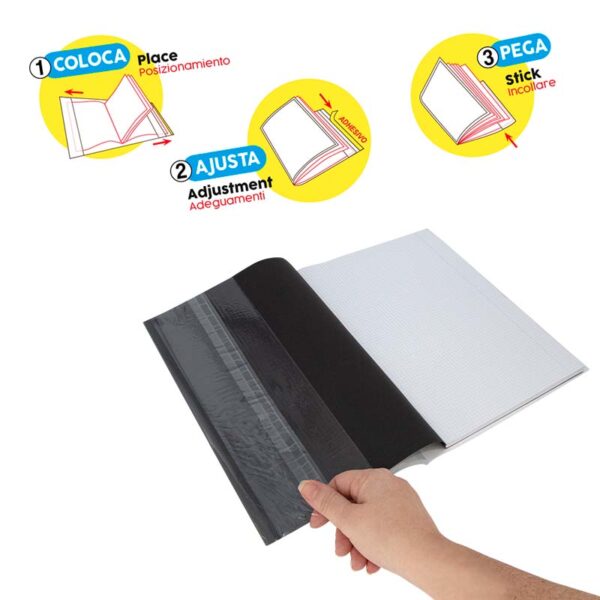 forro libro ajustable