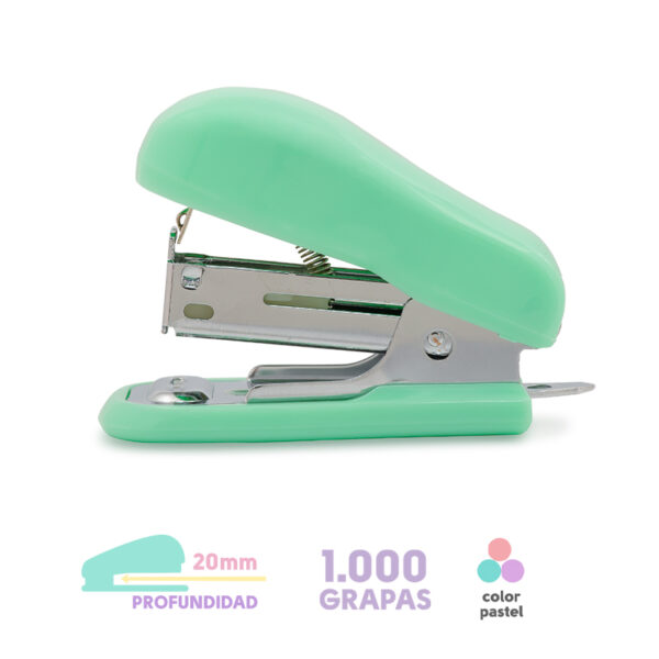 mini grapadora pastel con grapas