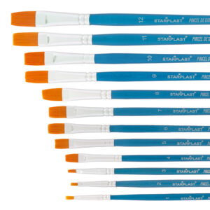 pincel de cerdas sintéticas