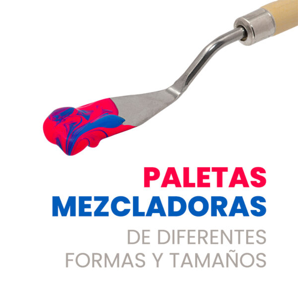 espátulas para la pintura