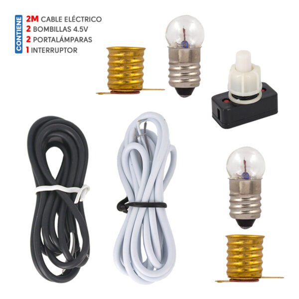 set eléctrico de 7 piezas