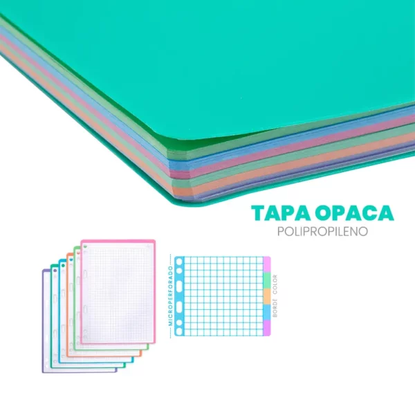 cuaderno microperforado