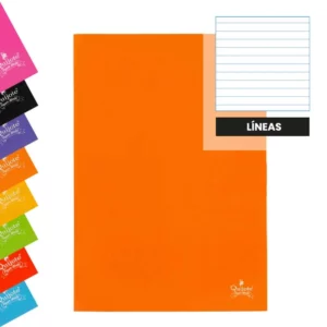 cuaderno escolar grapado