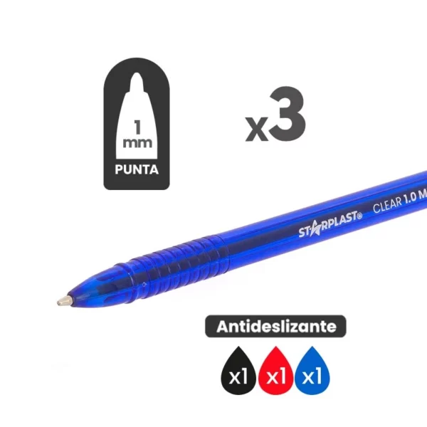bolígrafo de colores