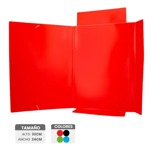 carpeta de plástico