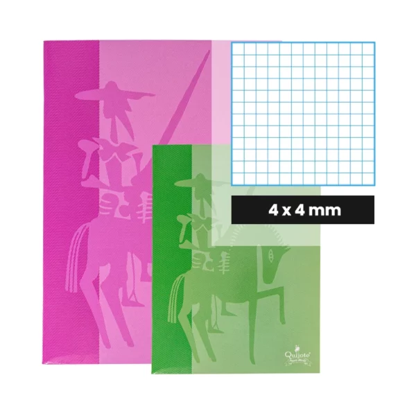 cuaderno con grapa