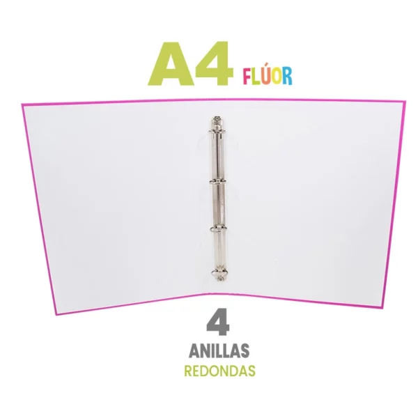 Carpeta archivador 4 anillas - Imagen 2