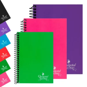 libreta con espiral