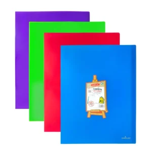 carpeta a3 20 fundas colores morado verde azul fucsia