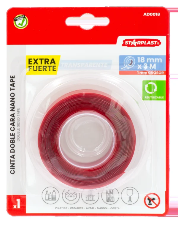 cinta doble cara nano tape