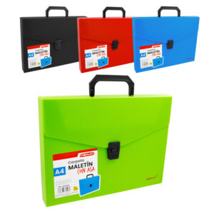 carpeta maletín a4