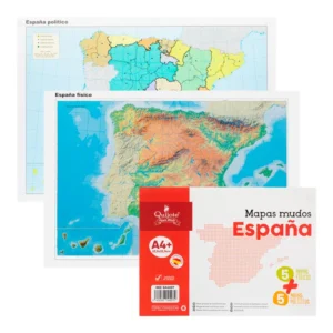 mapa mudo de España