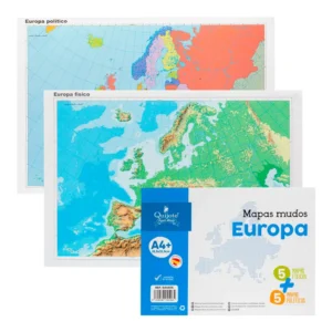 mapa mudo de europa