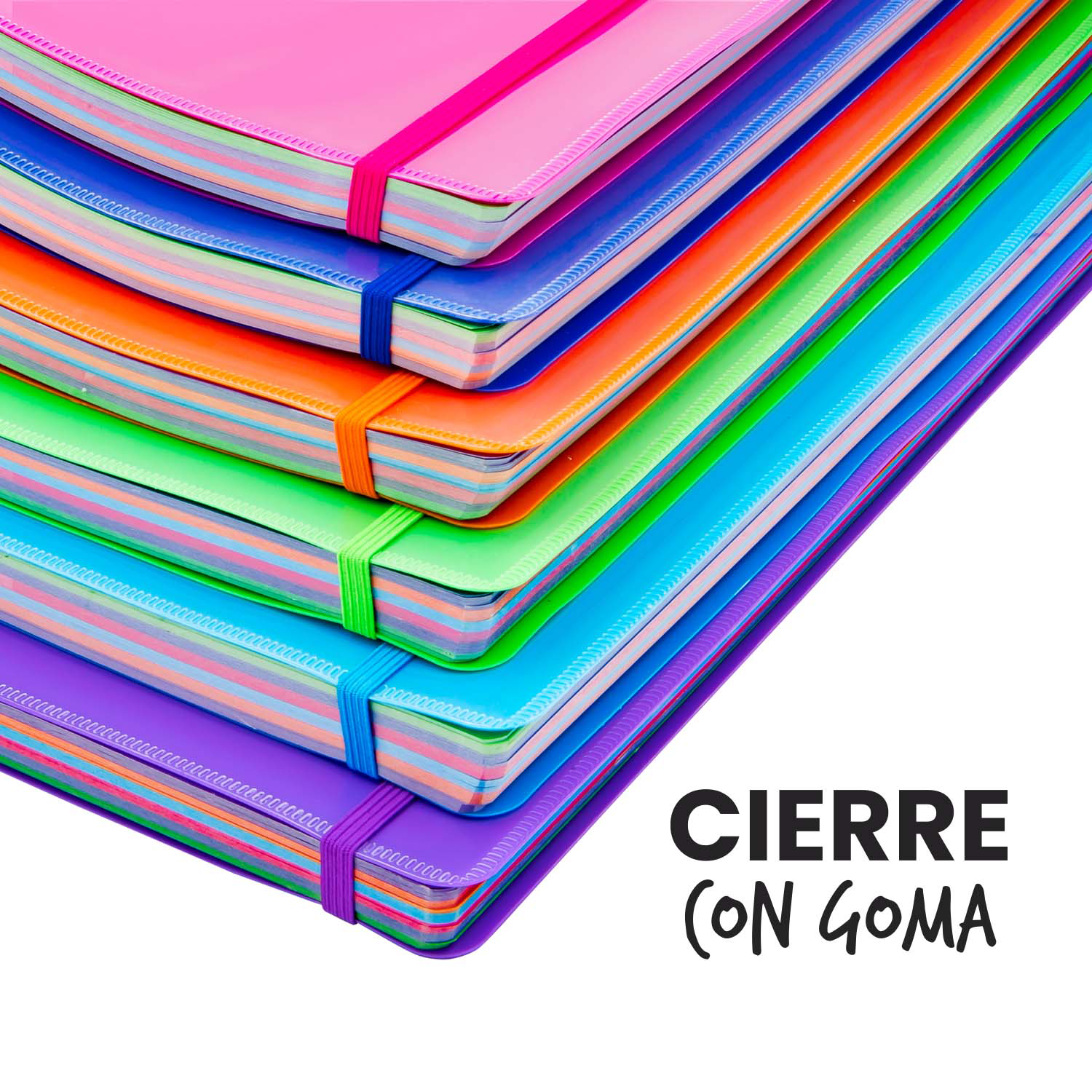 hoja de colores cuaderno de 140 hojas