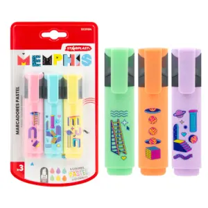 Marcadores colores pastel